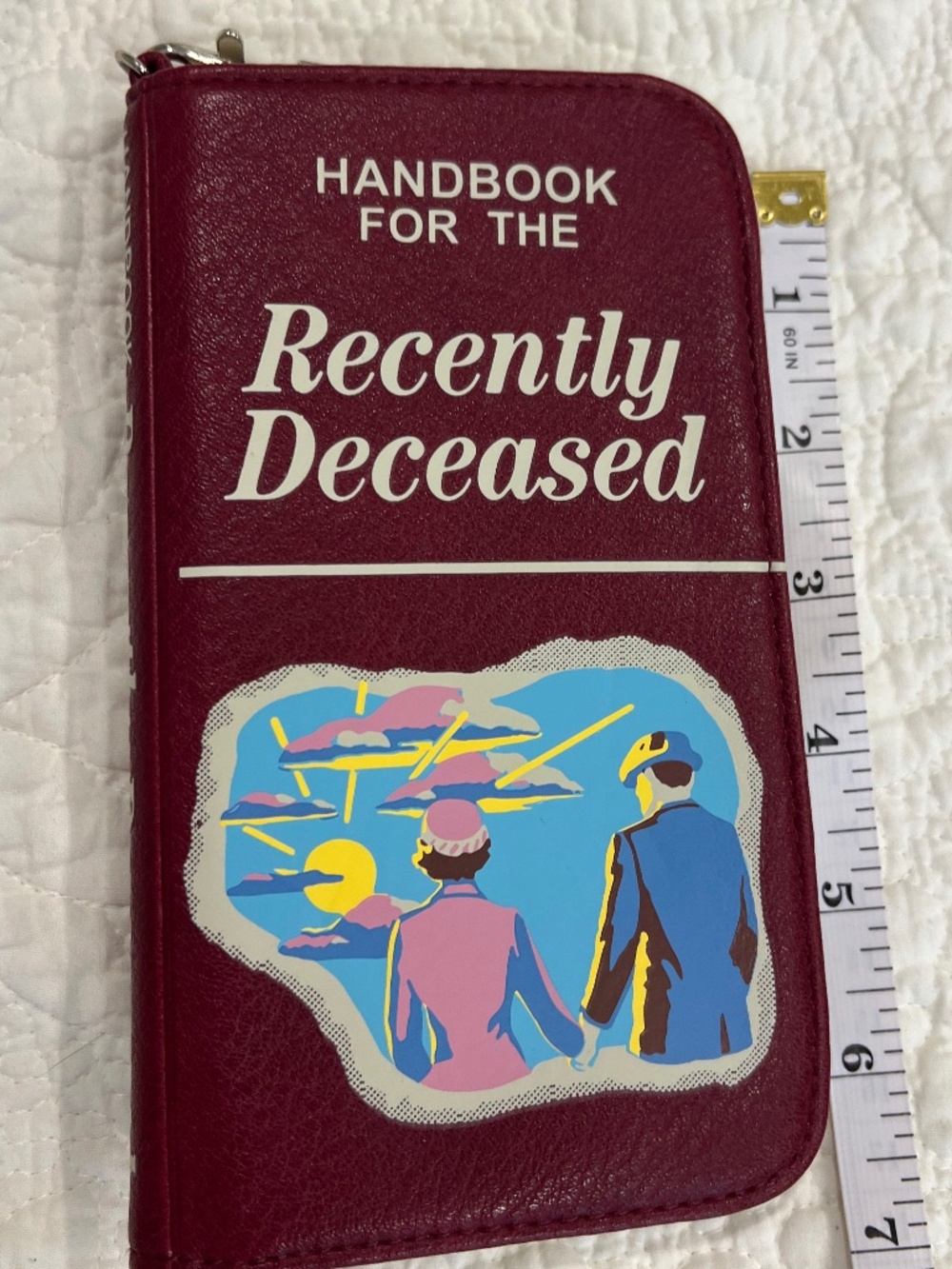 Beetlejuice Handbook for the Recently Deceased Wristlet Wallet